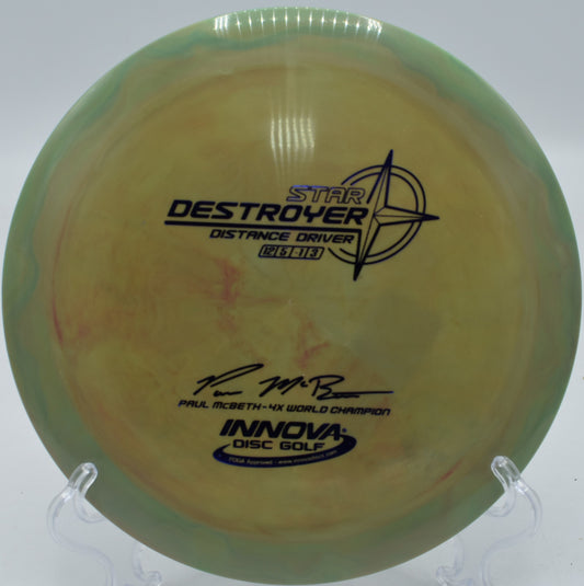 PAUL MCBETH 4X DESTROYER  (SWIRLY)