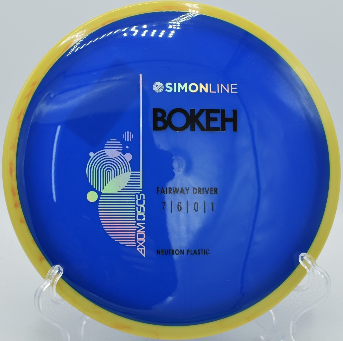 Axiom Neutron Bokeh featured at Jackson Park DGC, Hendersonville NC for reliable placement drives