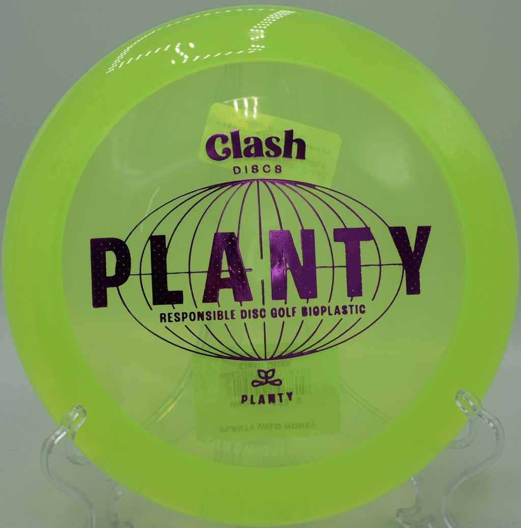 Clash Discs Wild Honey Planty Plastic distance driver dialed in across Nevada with nationwide shipping for accurate turnover drives