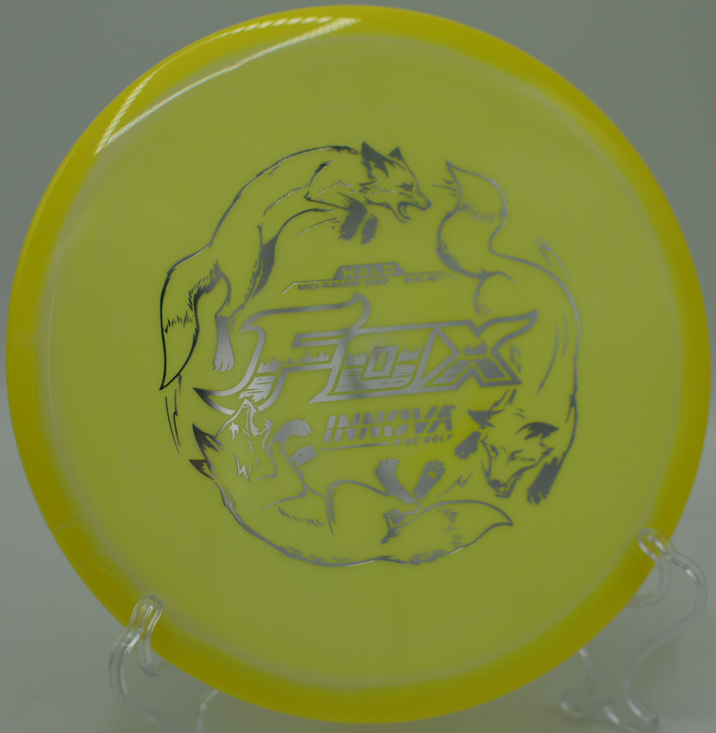 Halo Star Fox shaping a perfect S-curve drive at Waterworks Park Disc Golf Course in Kansas City, Missouri.