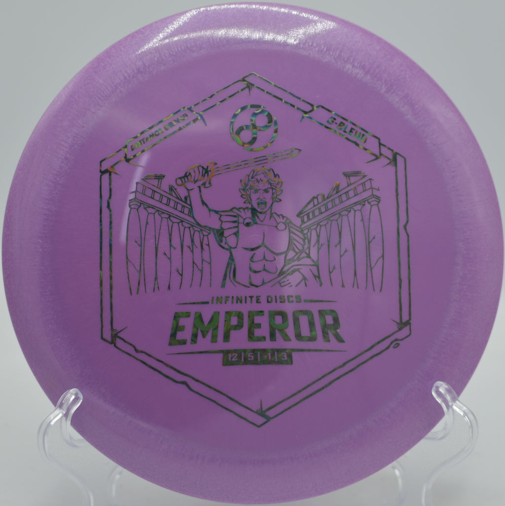 Infinite Discs Dynasty control driver flex shot at Maple Hill Gold in Leicester, Massachusetts