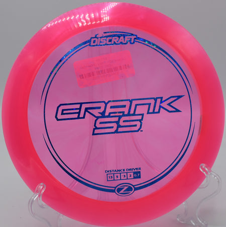 Discraft Z Crank SS – Understable high-speed driver perfect for max distance at Maple Hill Disc Golf Course in Massachusetts.

