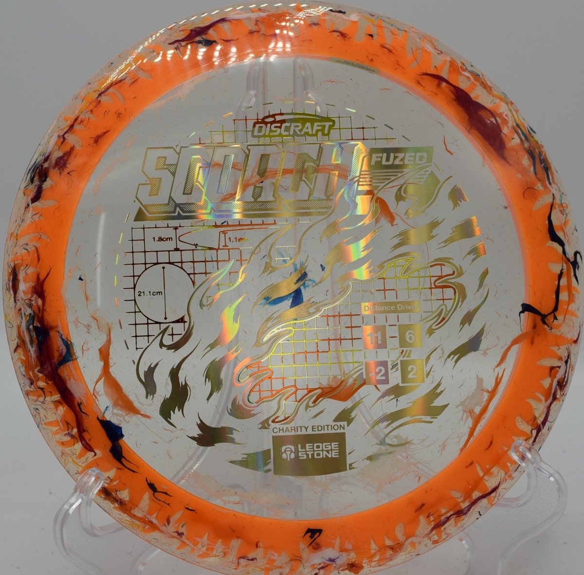 Fuzed-Jawbreaker Z Flx Scorch w/ Solid ESP Rim-(2026 Ledgestone)