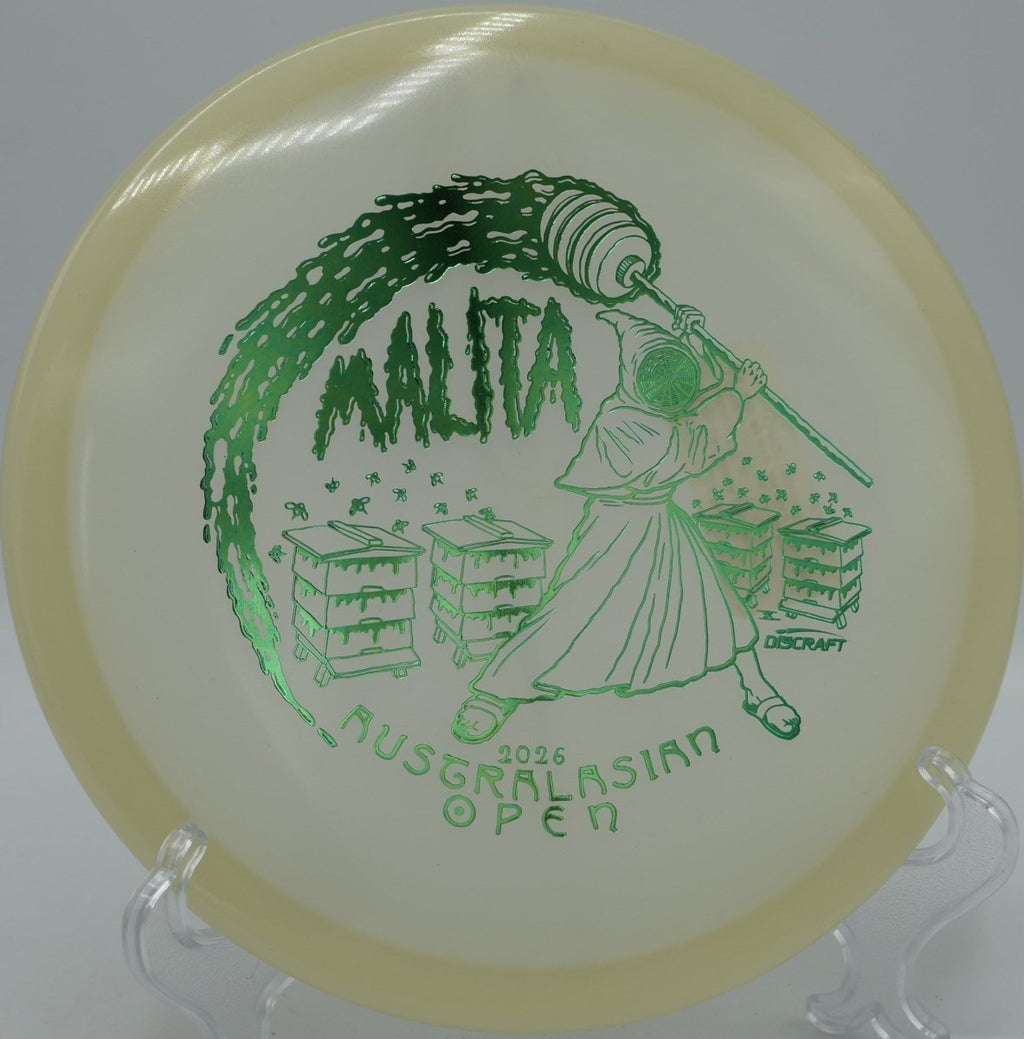 Mega Glow Malita beadless control mid tracking flat line at DeLaveaga DGC in Santa Cruz, CA