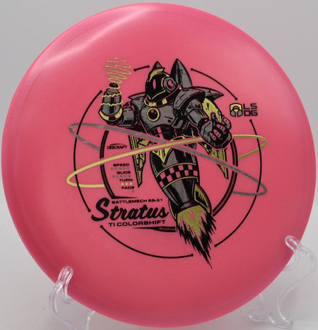 Discraft Titanium ColorShift Stratus fairway driver dialed in across Nevada with nationwide shipping for clean release shots