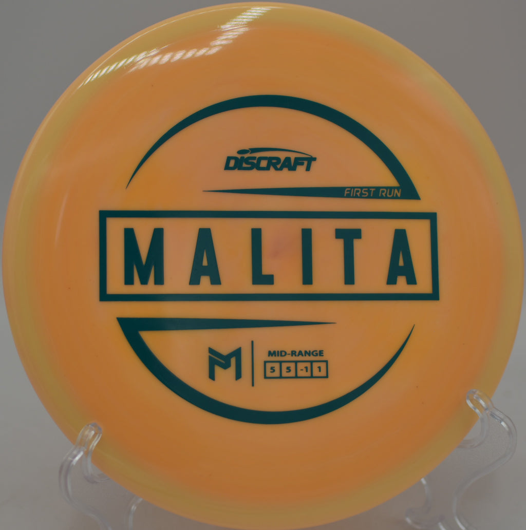 Smooth backhand shot with the McBeth ESP Malita at Fountain Hills Disc Golf Course in Fountain Hills, Arizona.