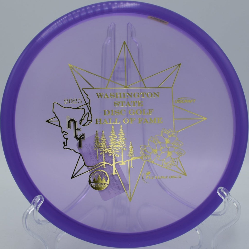 Crystal FLX Zone - WA State Disc Golf HOF Fundraiser - Flexline Discs - 34400722204253