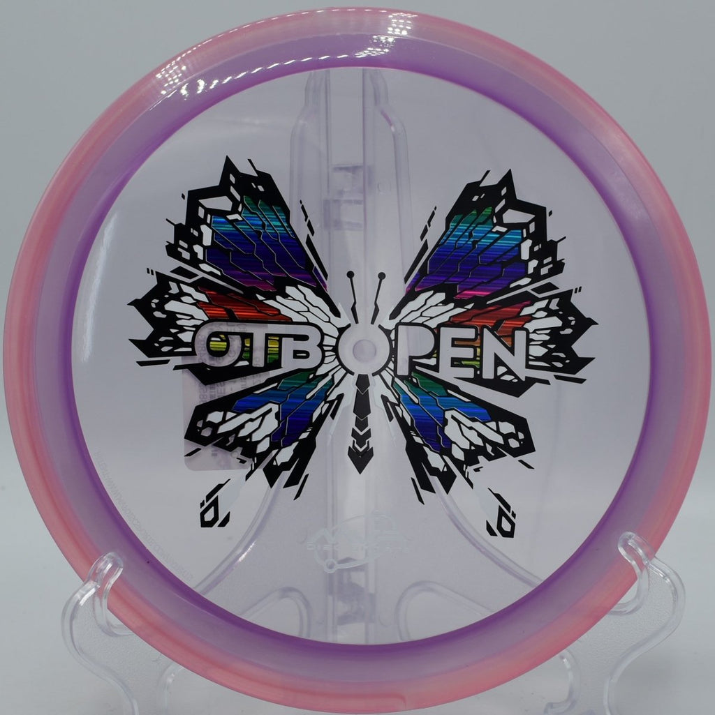 MVP Insanity Soft Prism Proton sweeping anhyzer flight at North Boundary Disc Golf Course in Cranberry Township, Pennsylvania