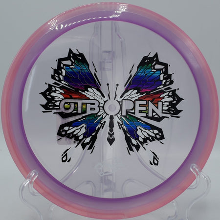 MVP Insanity Soft Prism Proton sweeping anhyzer flight at North Boundary Disc Golf Course in Cranberry Township, Pennsylvania