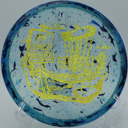 Jawbreaker Z Super Flx Zone forehand approach shot at Northwood Park Disc Golf Course in Morton, Illinois