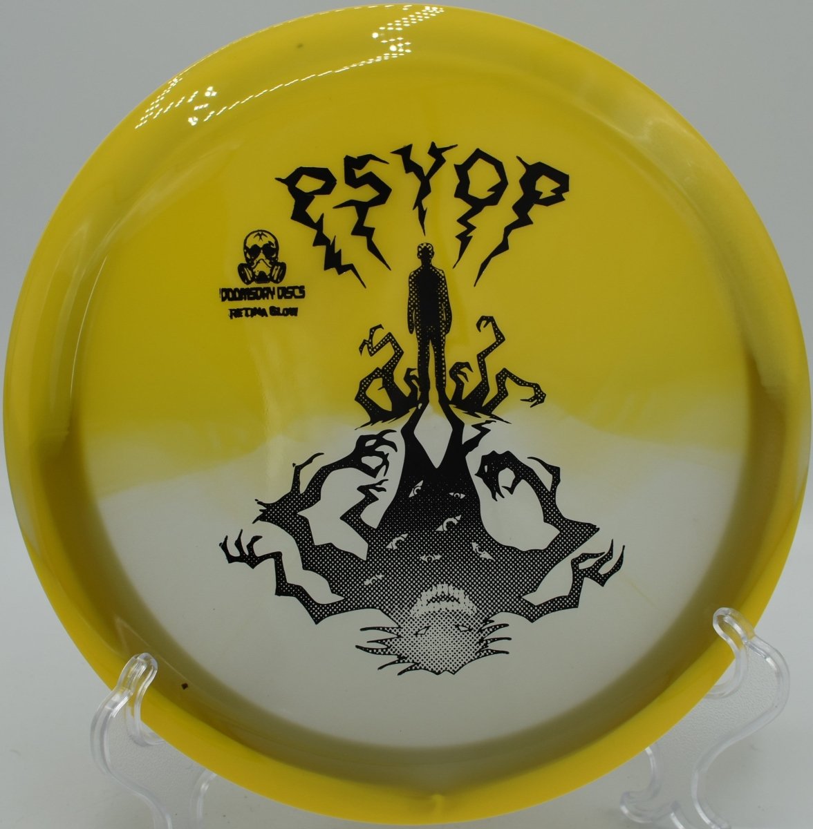 Thought Space PsyOps controlled distance shot at Hidden Ridge Disc Golf Course in West Milford, New Jersey