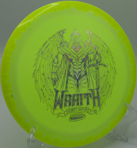 "Garrett Gurthie Halo Wraith - precision disc golf driver for long-distance throws, Nashville, TN."
