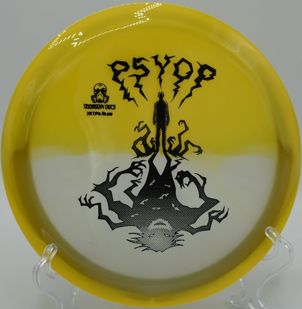 Thought Space Athletics PsyOps turnover drive holding angle at Panther Creek Disc Golf Course in Springfield, Illinois