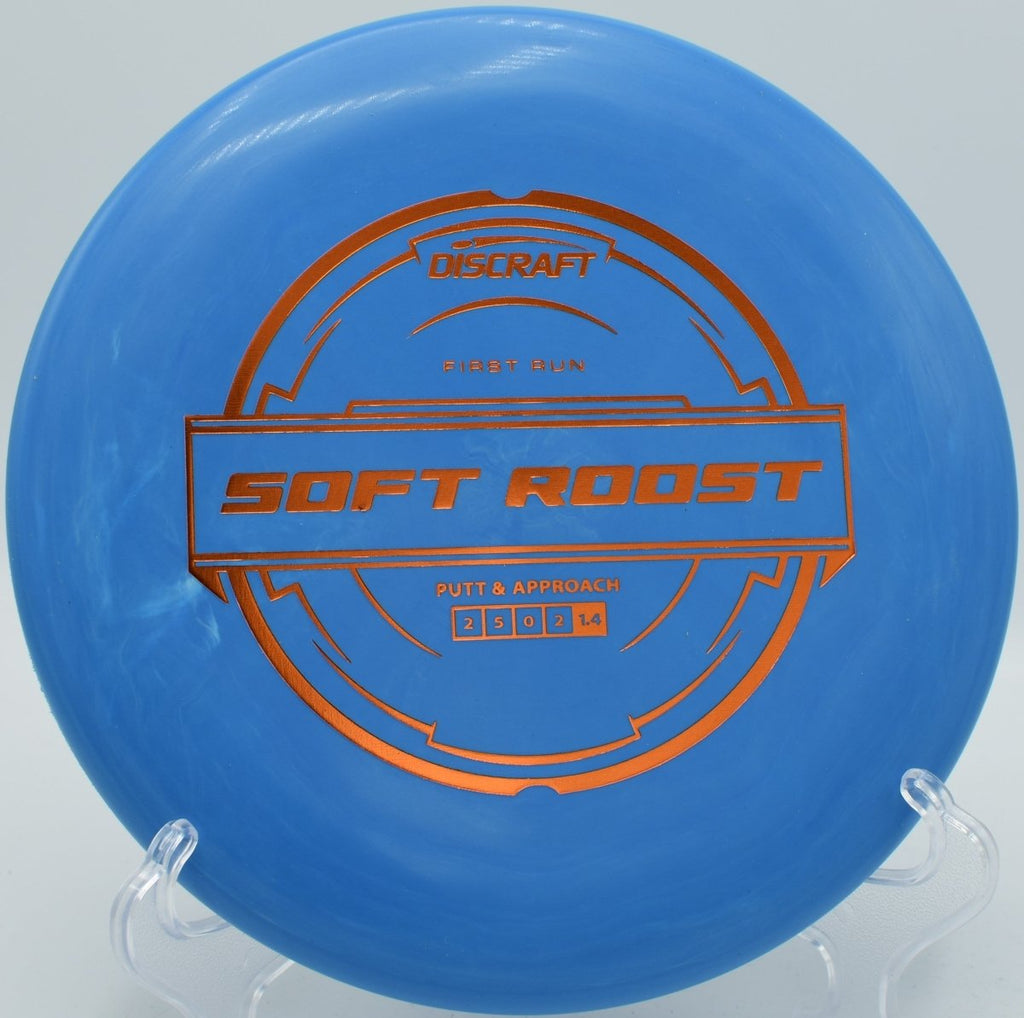 First Run Soft Roost putter popular in California with nationwide shipping for tacky grip and smooth release putts