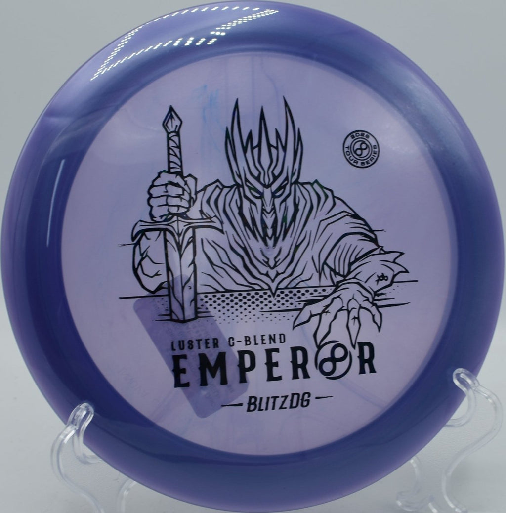 Luster C-Blend Emperor displayed at Morley Field DGC, San Diego CA for power drives and glide