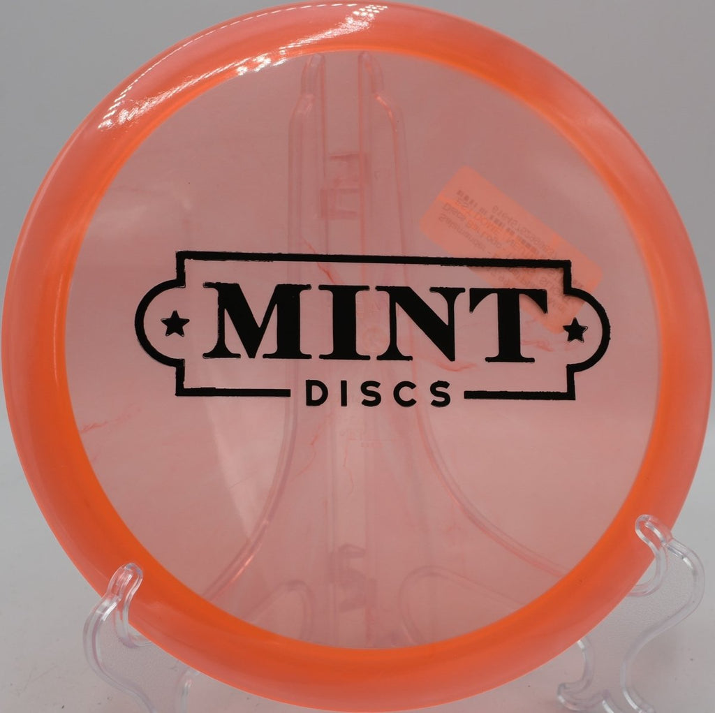 Mint Discs Eternal Salamander understable fairway driver carving smooth turnover at Milo East Disc Golf Course in Estacada Oregon