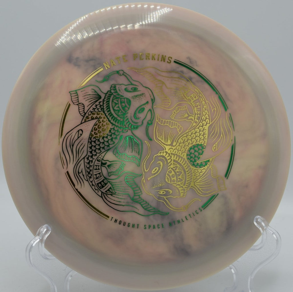Discmania Swirly S-Line CD3 long flex distance drive with controlled turn and reliable fade at Idlewild Disc Golf Course in Burlington, Kentucky
