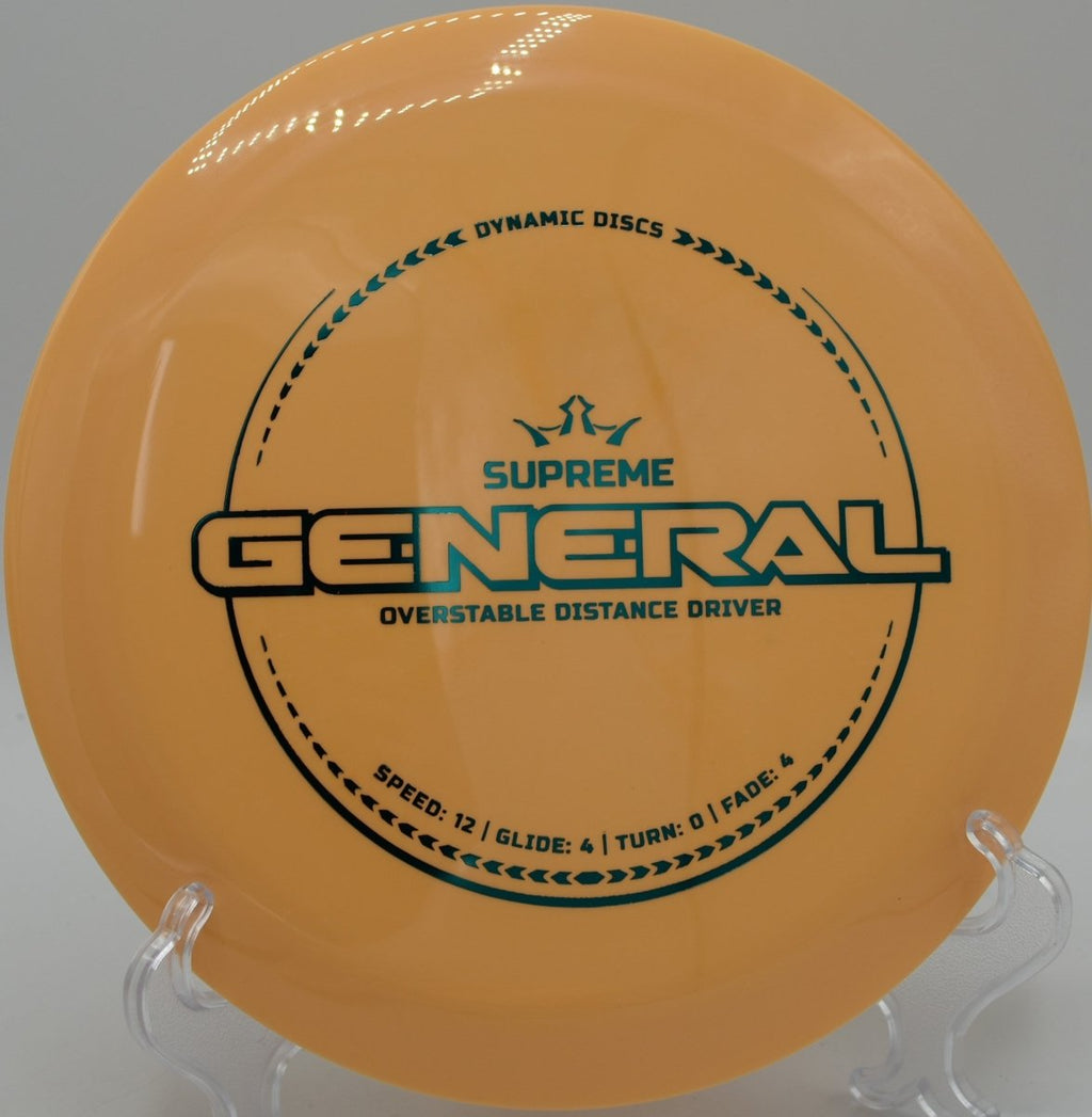 Dynamic Discs General headwind backhand with reliable fade at Harmon Hills Disc Golf Course in Fall Branch, Tennessee