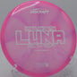 Wind-resistant Z Swirl Luna dropping perfectly on target at Lake Marshall DGC in Montross, Virginia.

