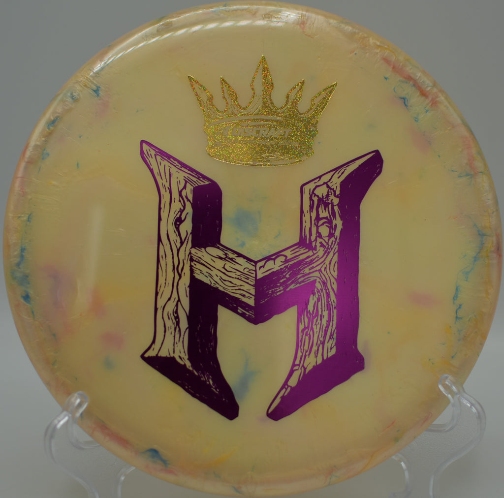 DGPT Final Holyn Handley Zone SS photographed on sand-lined tee at Tamarack DGC in Hailey, ID, showcasing its smooth release stability.