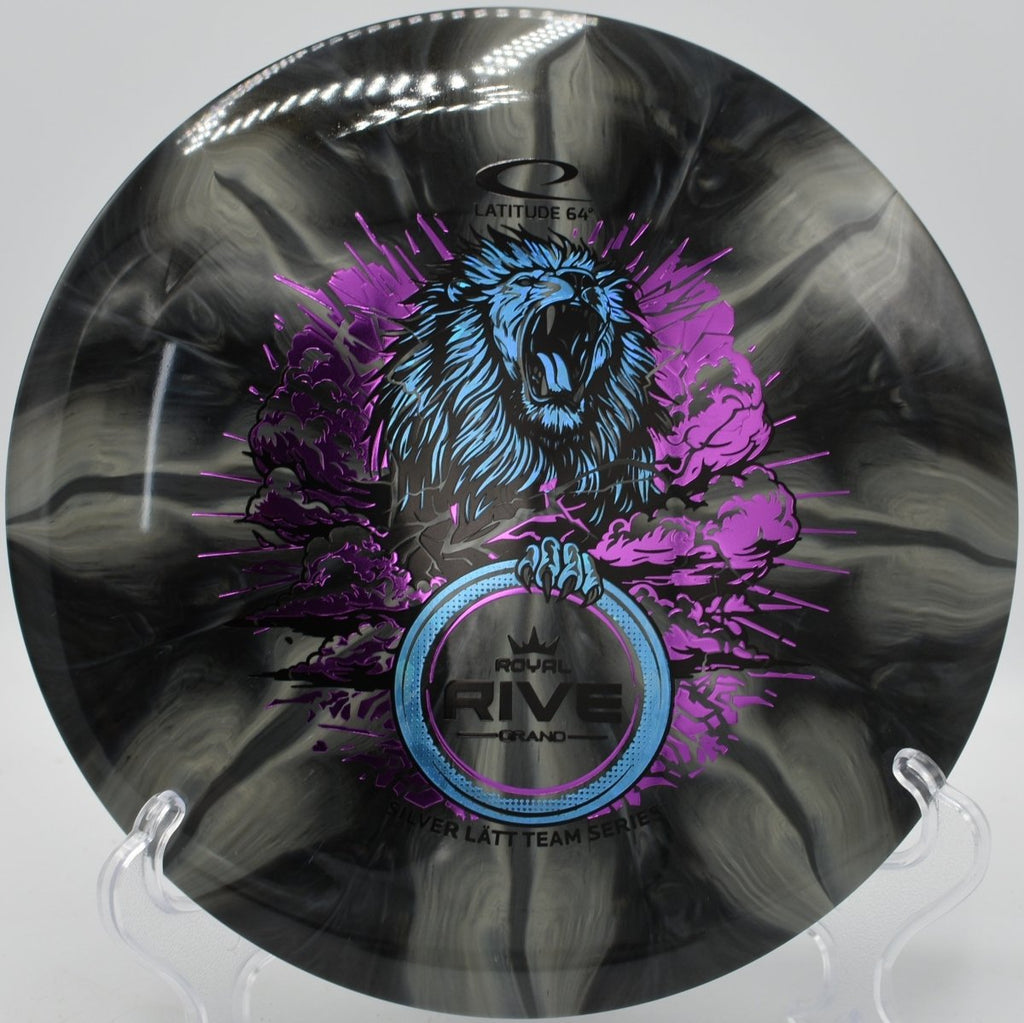 Silver Lätt Grand Burst Rive at DeLaveaga DGC, Santa Cruz CA built for power forehands and flex shots