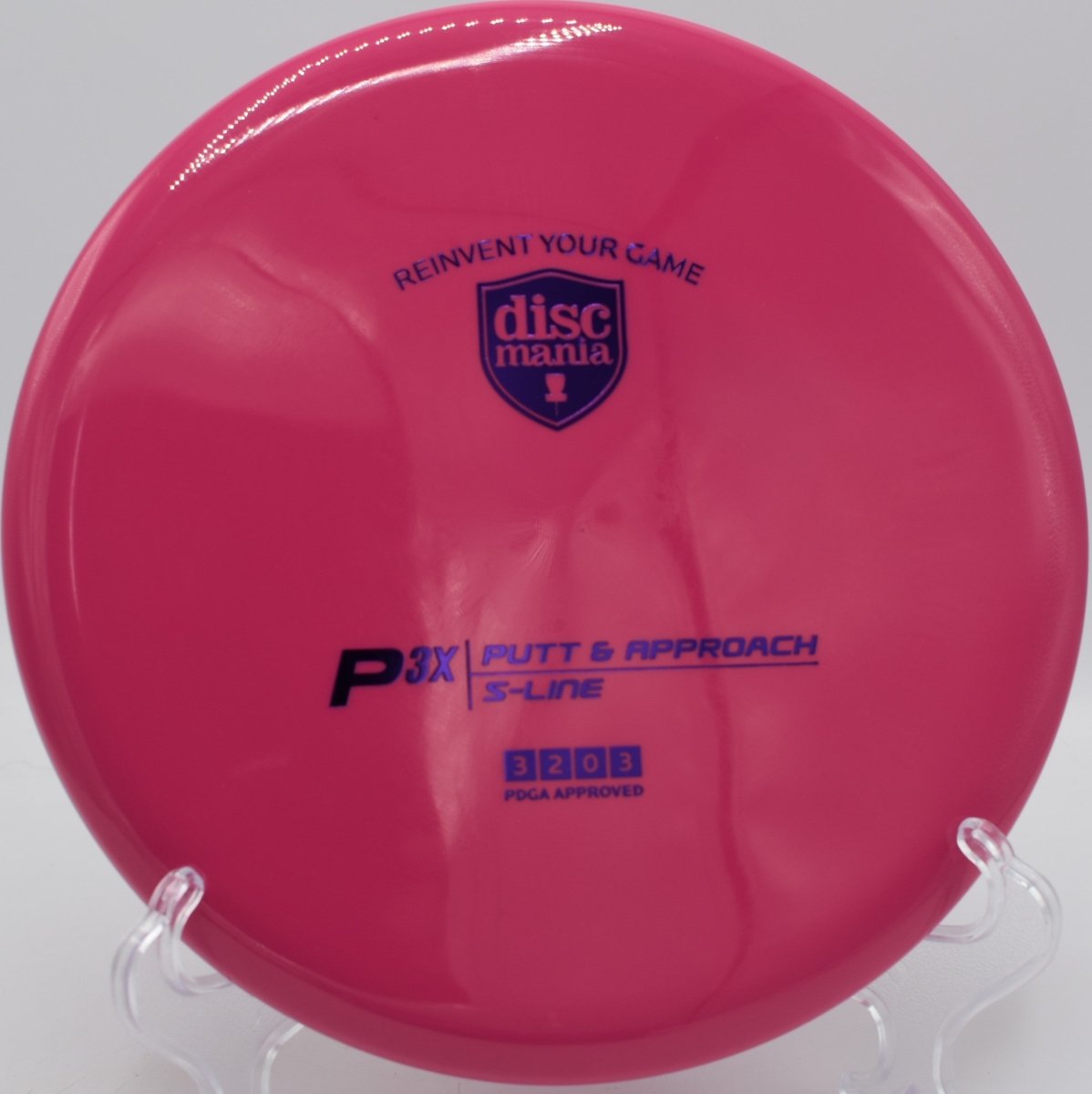 Discmania S-Line P3x beaded overstable putter finishing left at Roy G Guerrero Disc Golf Course Texas