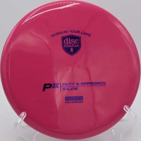 Discmania S-Line P3x beaded overstable putter finishing left at Roy G Guerrero Disc Golf Course Texas