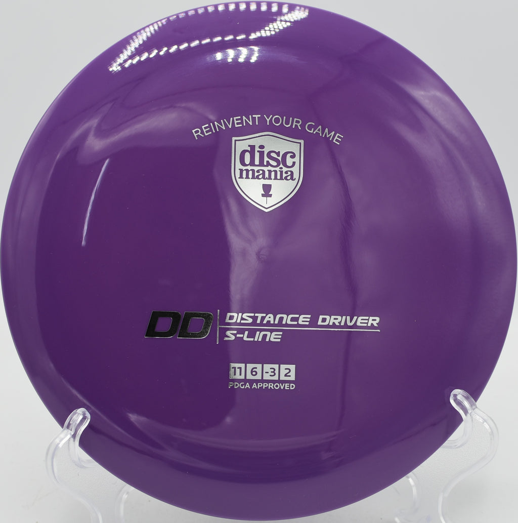 Discmania S-Line DD high-speed driver trusted for max distance at Hornets Nest Disc Golf Course in Charlotte, North Carolina.