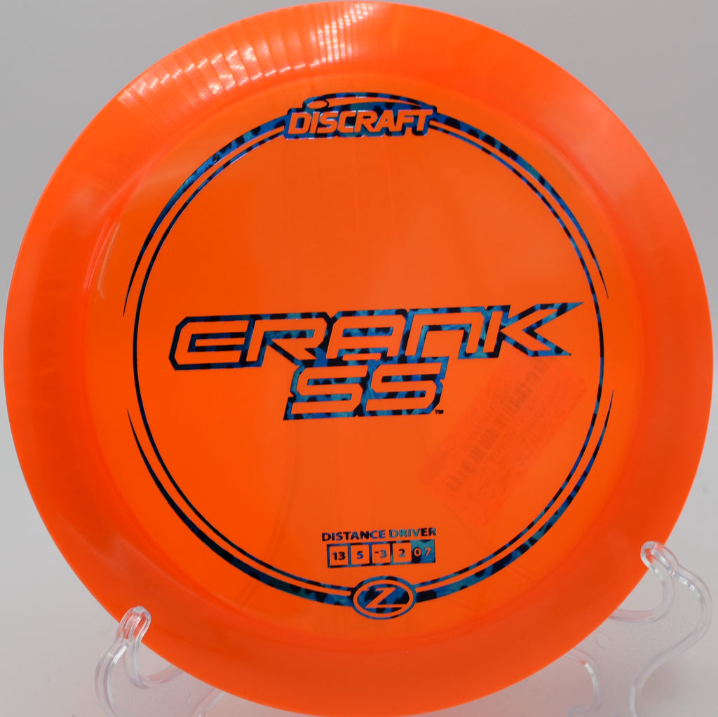 Z Crank SS – Easy-turning distance driver ideal for hyzer flips at North Cove Disc Golf Course in North Carolina.


