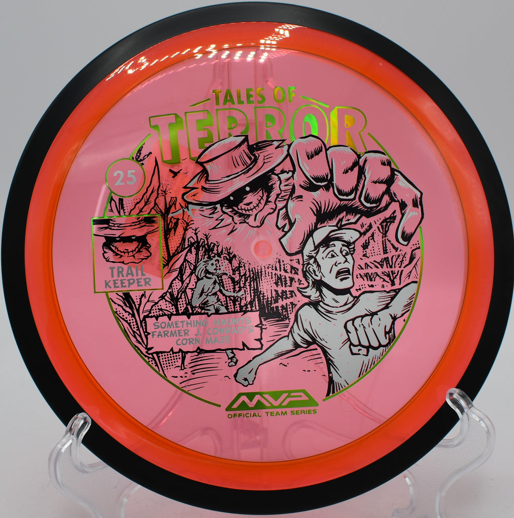 MVP Trail 2025 Halloween disc hyzer flipping at North Park Disc Golf Complex in Haltom City, Texas.