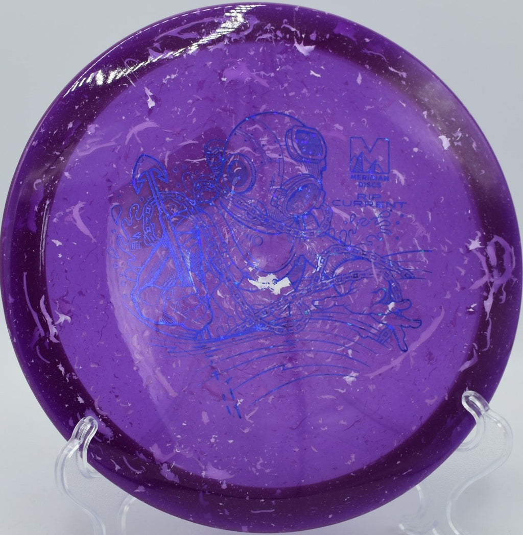Marbled Clarus Rip Current fairway driver favored in Florida with nationwide shipping for smooth hyzer flip lines