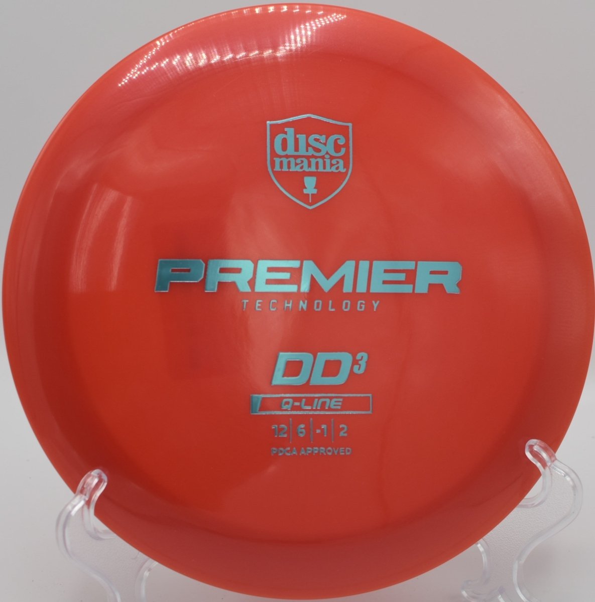 Discmania Q-Line DD3 featured at Branchwood Park DGC, Frisco TX for premium distance performance and confident control
