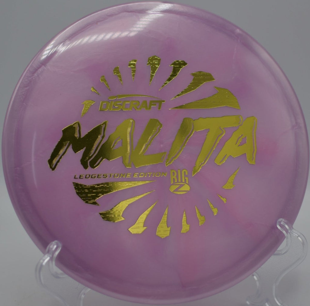 Paul McBeth Malita midrange holding a straight line in calm conditions at Sunset Lakes Disc Golf Course in Hudson, Florida