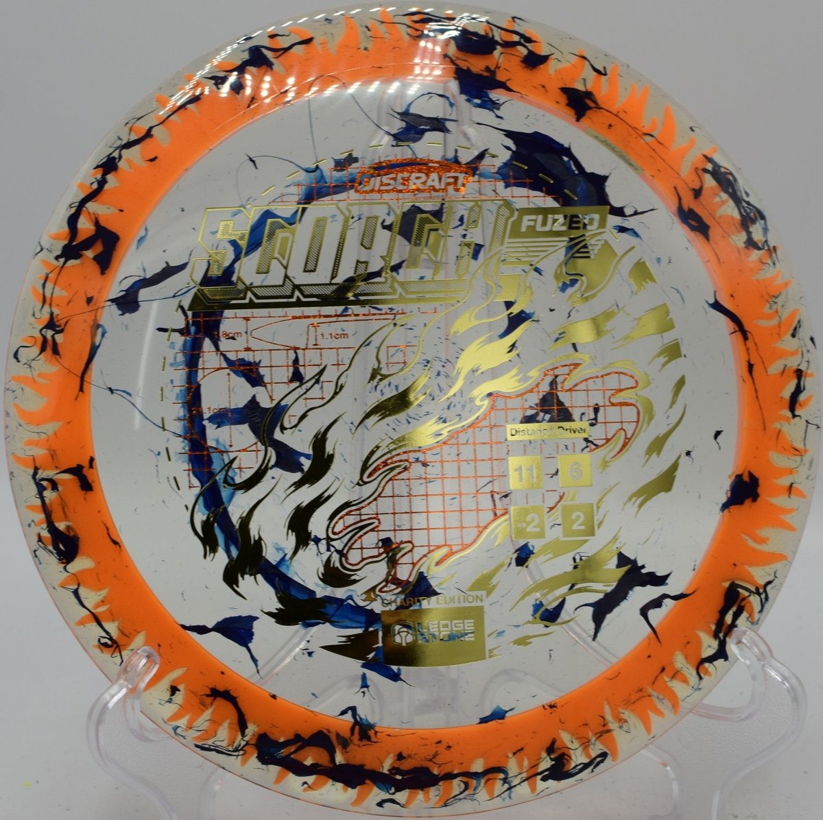 Fuzed-Jawbreaker Z Flx Scorch w/ Solid ESP Rim-(2026 Ledgestone)