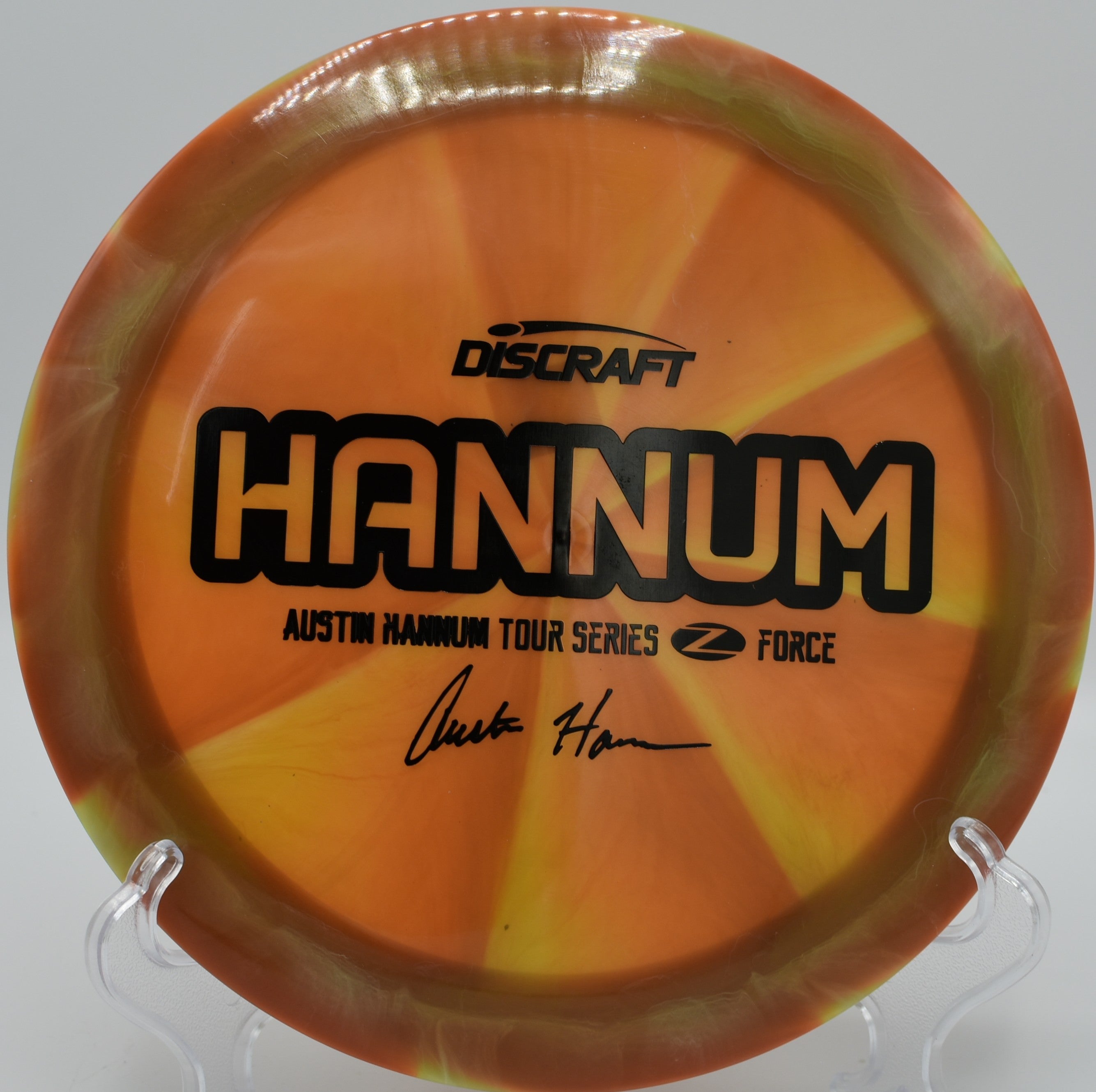 Discraft 2020 A-Swirl Force featured at DeLaveaga DGC, Santa Cruz CA for long forehand bombs, flex shots, and elite disc golf distance