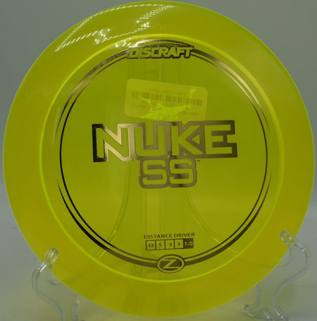 Discraft Z Nuke SS distance driver favored in Florida with nationwide shipping for smooth hyzer flip bombs