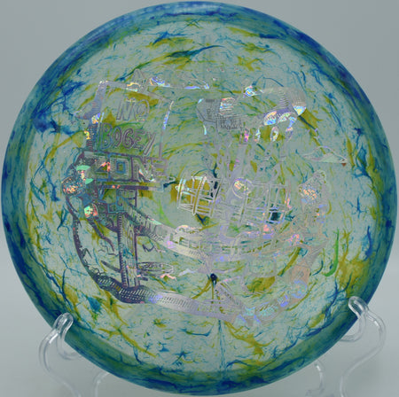 2026 Ledgestone Zone controlled backhand hyzer at Hornets Nest Park in Charlotte, North Carolina