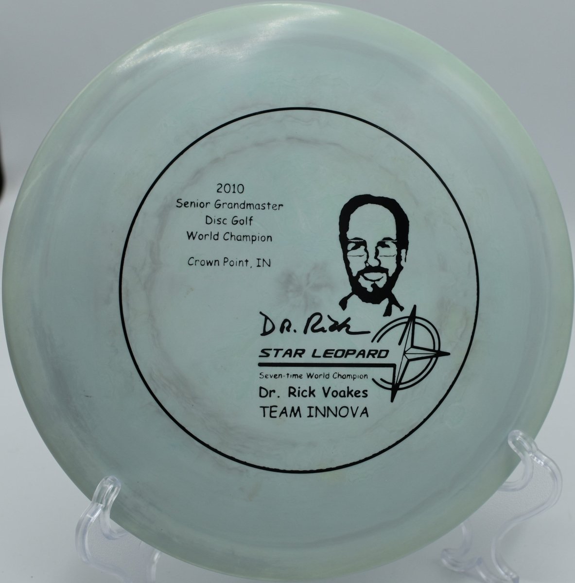 2010 Senior grandmaster world champion DR. Rick Voakes Leopard - Flexline Discs - 42055791016413