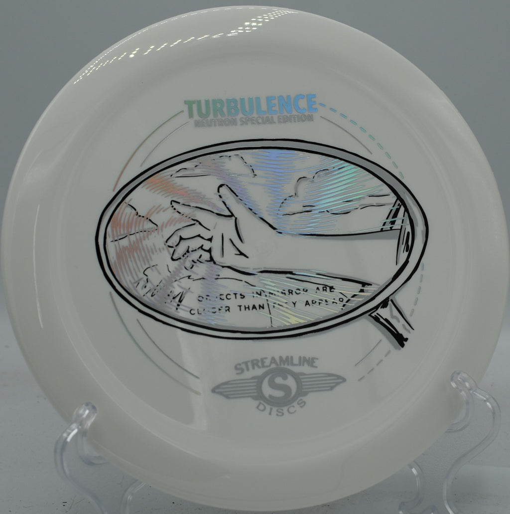 MVP Turbulence used for a forehand skip shot that checks up fast at Walnut Creek Park.

