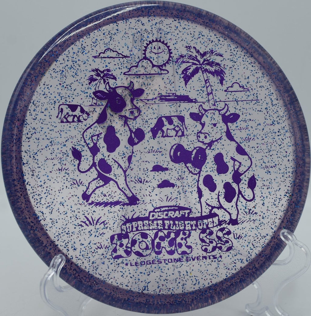 SFO CryZtal Sparkle Zone SS forehand flex line with predictable finish at Lincoln Ridge DGC in KY