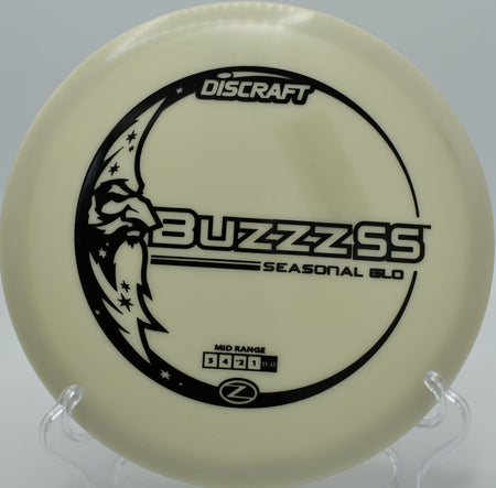 "Experience the ultimate glow at Celestial Fairways in Seattle, WA, where GLO-Z BUZZZ SS delivers steady, radiant performance on every throw."





