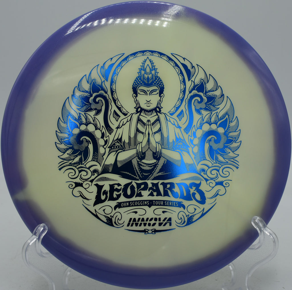 Leopard3 fairway driver shaping a hyzer flip at DeLaveaga Disc Golf Course in Santa Cruz, California