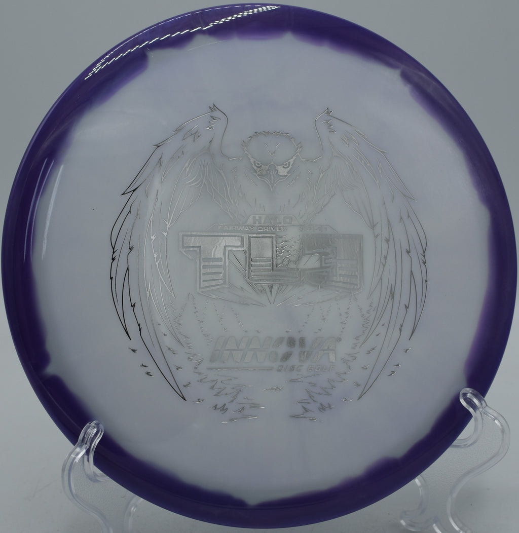 Innova Halo Star TL3 reliable control driver threading a tunnel shot at Idlewild Disc Golf Course in Burlington, Kentucky