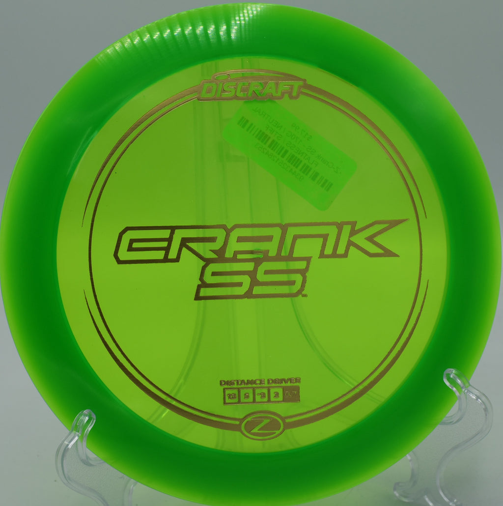 Discraft Crank SS Z Line – Lightweight feel and big glide at Tyler State Park in Texas.

