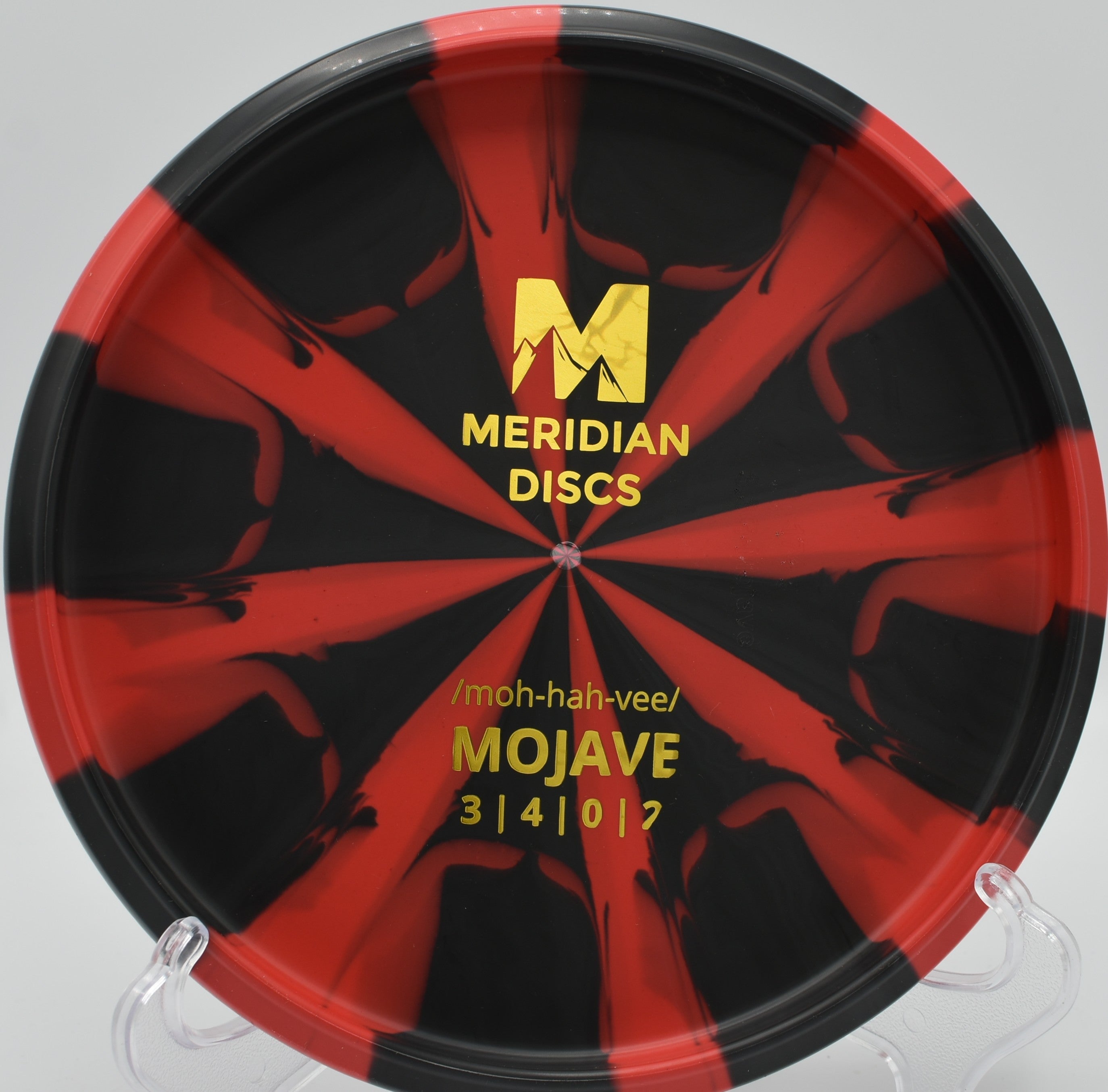 Marbled Graphite Mojave (Red/Black)