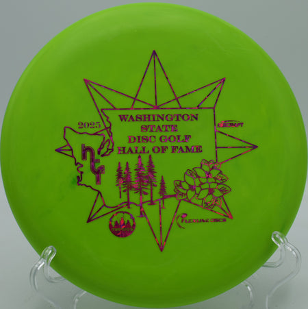 Discraft Putter Line Challenger delivering pinpoint accuracy at The Rez Disc Golf Course in Brandon, Mississippi