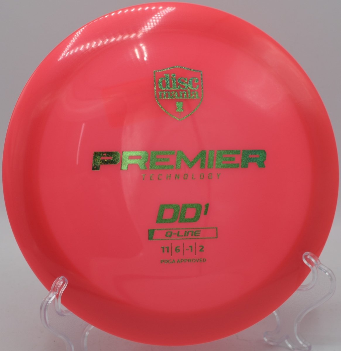 Discmania Q-Line DD1 featured at Fountain Hills DGC, Fountain Hills AZ for maximum glide and accuracy