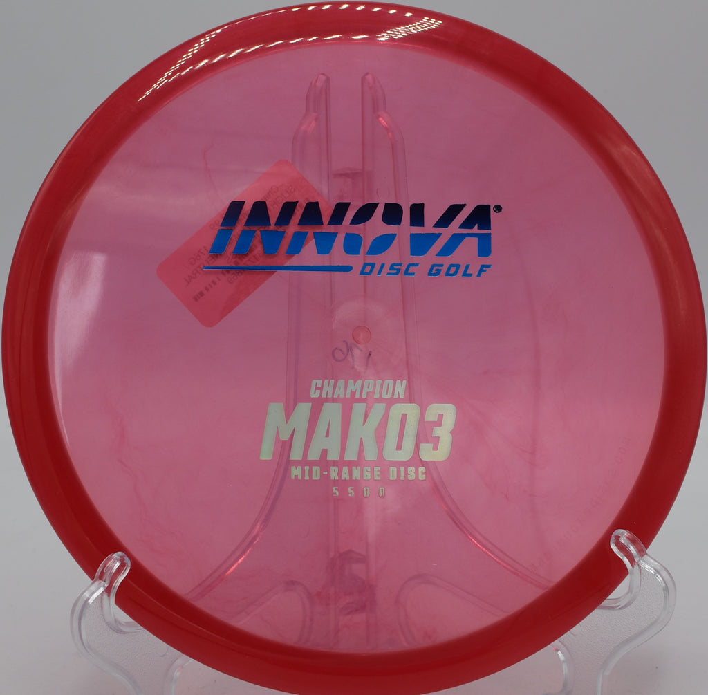 Champion Mako3 flying flat and true across the fairway at Milo McIver State Park in Estacada, OR