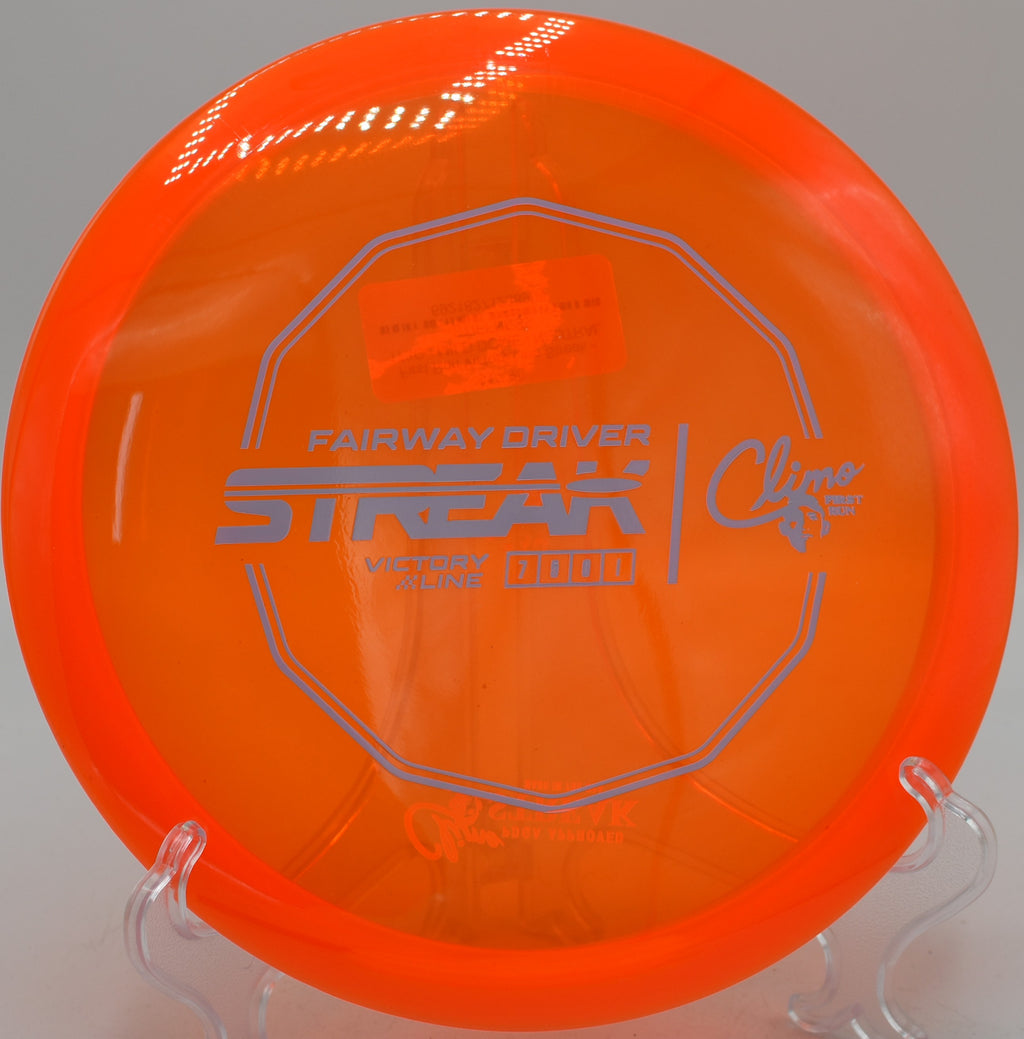 First Run Streak gliding effortlessly through the trees at Moraine State Park Disc Golf Course in Portersville, PA
