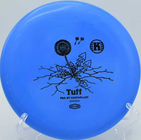 Kastaplast K3 Tuff durable base plastic putter gliding clean into circle one at Blue Ribbon Pines Disc Golf Course in East Bethel, Minnesota.